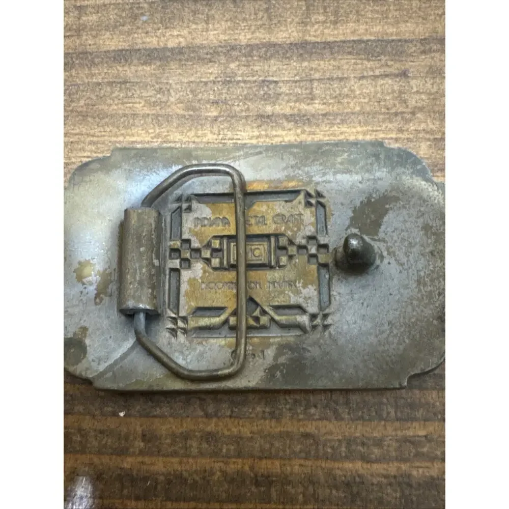 Vintage Rare Dodge Brothers Inc Auto Detroit, MI Men brass bronze Belt Buckle